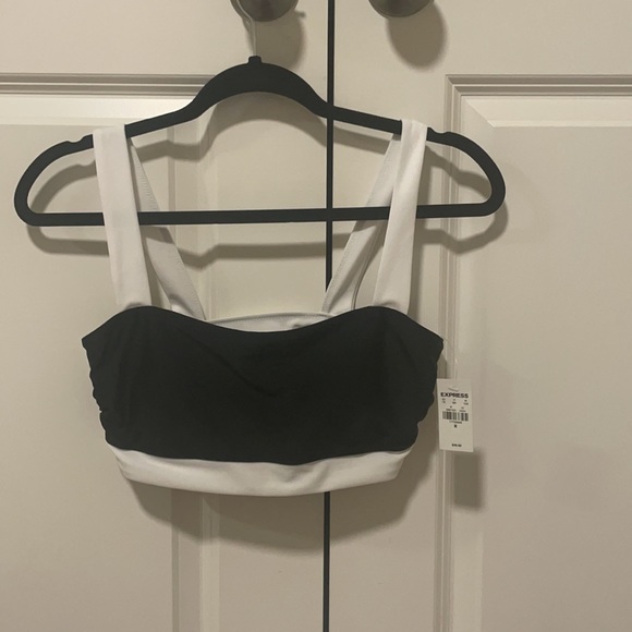 Black and white Bikini top - Picture 5 of 6